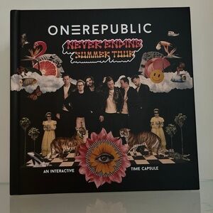 OneRepublic Interactive Autographed Book Never Ending Summer Tour